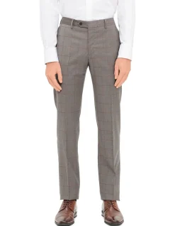 100% MICRO CHECK WOOL, 2 BUTTON VICENZA SINGLE BREASTED FULL CANVAS NOTCH LAPEL SUIT