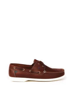 ADMIRALS LEATHER DECK SHOE