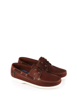 ADMIRALS LEATHER DECK SHOE