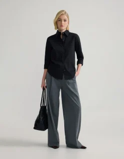 ADRIENNE STRETCH SHIRT