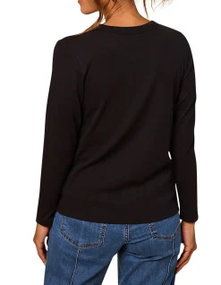 Adrift Ribbed Long Sleeve Tee