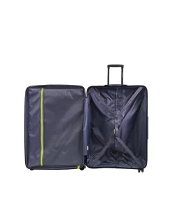 Adventure 80cm Expandable Extra Large Suitcase Black