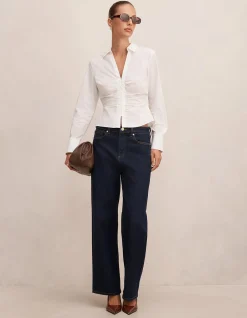 AINSLEY GATHERED SHIRT
