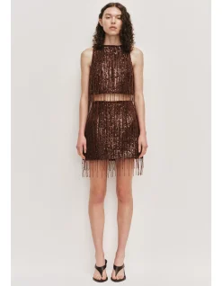 Aire Sequin Top