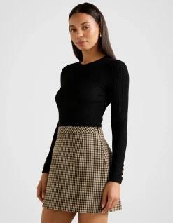 AISHA 2 IN 1 KNITTED MINI DRESS
