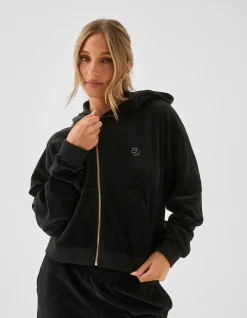 Aj Velour Hoodie