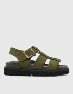 ALAYNA LEATHER SANDAL
