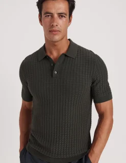 ALFIE KNIT POLO