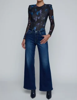 ALICENT HIGH RISE WIDE LEG JEANS