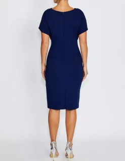 ALINA NAVY DRESS
