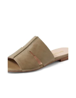 Allspices Leather Slip-On Sandal