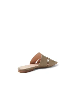 Allspices Leather Slip-On Sandal