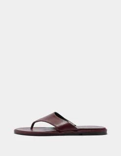 AMAYA NAPPA LEATHER FLAT