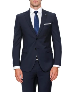 Anchor Plain Twill Wool Suit Jacket