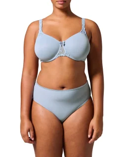 Andora Rigid Seamless Bra with Guipure Trim