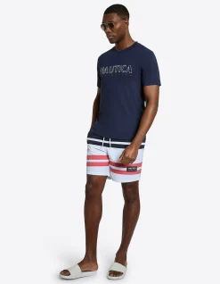 ANDREY 7" STRIPED SWIM SHORT