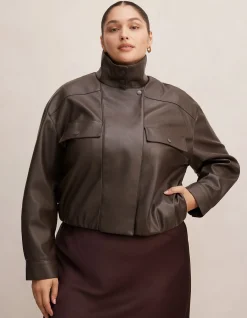 ANGELA CURVE OVERSIZED BOMBER JACKET