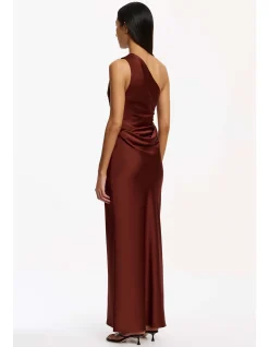 ANGELA ONE SHOULDER MAXI DRESS