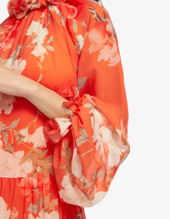 Angela Ruffled Maxi Dress