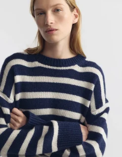 ANISA STRIPE SWEATER