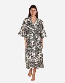 Annie Cotton Sateen Robe