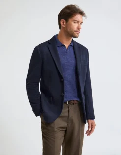 ANTONIO COTTON KNITTED BLAZER