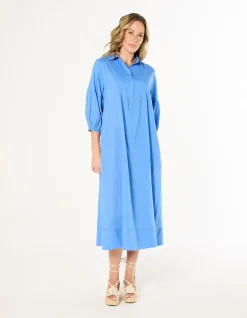 Anya Collared Smock Dress