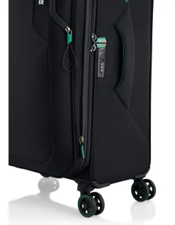 Applite 5 72cm Expandable Large Suitcase Black