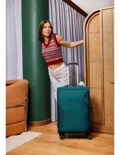 Applite 5 Expandable Suitcase 55cm Varsity Green