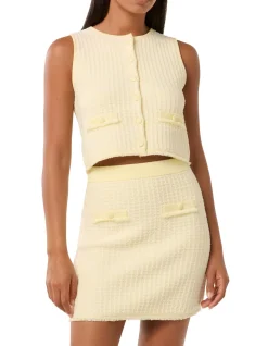 ARIA BOUCLE KNIT TANK