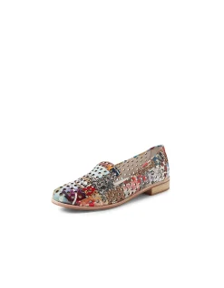 Ariah Laser Cut Patent Leather Loafers