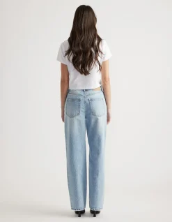 Ariana High Rise Straight Leg Jeans