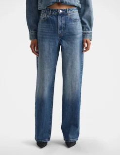 Ariana High Rise Straight Leg Jeans