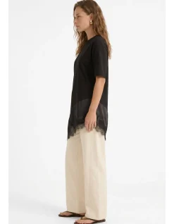 ARLO JERSEY LACE TEE