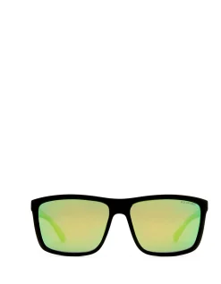 ARLTUNGA BLACK D-FRAME SUNGLASSES