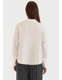 Ashby Long Sleeve Peplum Shirt