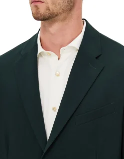 ASTON TWO BUTTON TECHNICAL WOOL JACKET