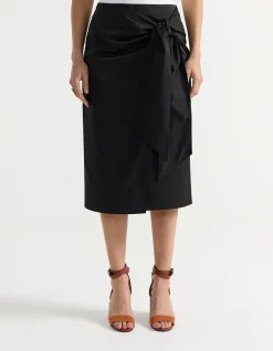 ASYMMETRICAL WRAP SKIRT