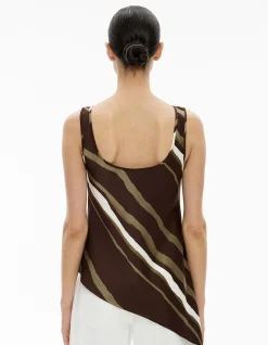 Asymmetrical Scoop Tank Top