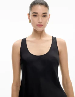 Asymmetrical Scoop Tank Top