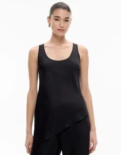 Asymmetrical Scoop Tank Top