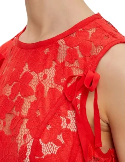 AUDREY LACE MINI DRESS
