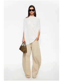 Aura Poncho Sheer Dress