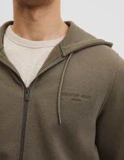 Australian Cotton Zip Through Sweat