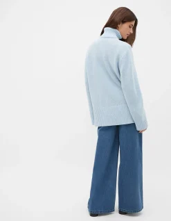 AUSTRALIAN MERINO OVERSIZED ROLL NECK