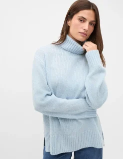 AUSTRALIAN MERINO OVERSIZED ROLL NECK