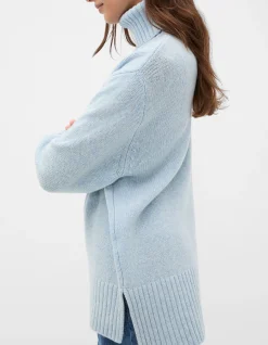 AUSTRALIAN MERINO OVERSIZED ROLL NECK
