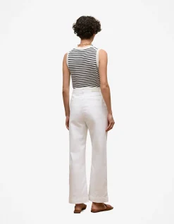 Australian Cotton Blend Denim Tailored Pant