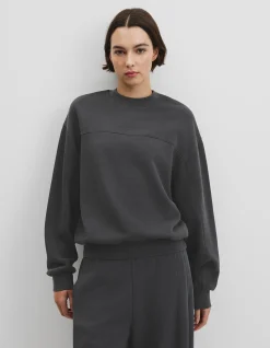 Australian Cotton High Neck Sweat Top