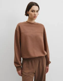 Australian Cotton High Neck Sweat Top